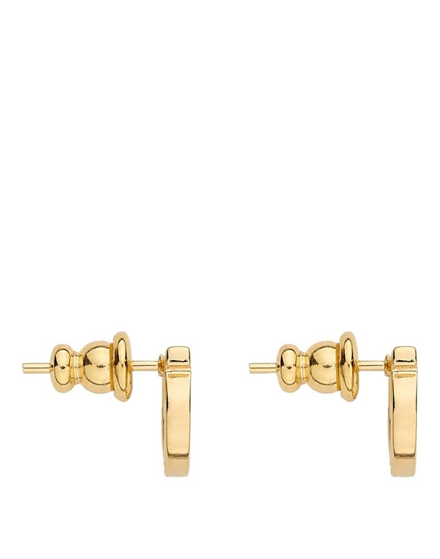 페라가모 [해외직구] 26 F/W 페라가모 스몰 간치니 귀걸이 696432/760120ORO B0012293530 착용컷