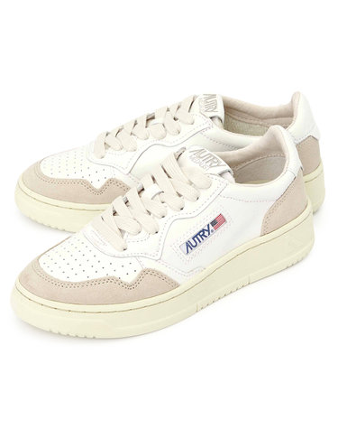 오트리 AULW LS33 WHITE 여자 스니커즈