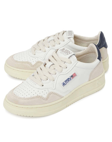 오트리 AULW LS28 WHT BLUE 여자 스니커즈