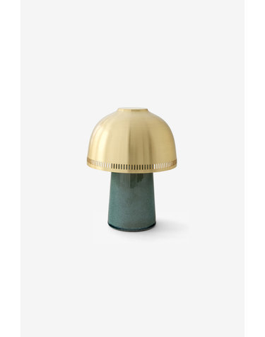 라쿠 포터블램프 Raku SH8 /BlueGreen&Brass