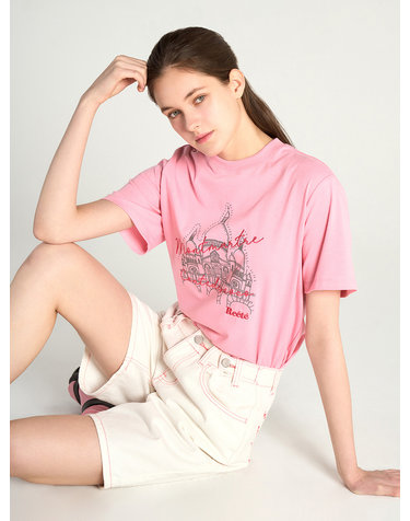 castle half tee- U1C22JTS020