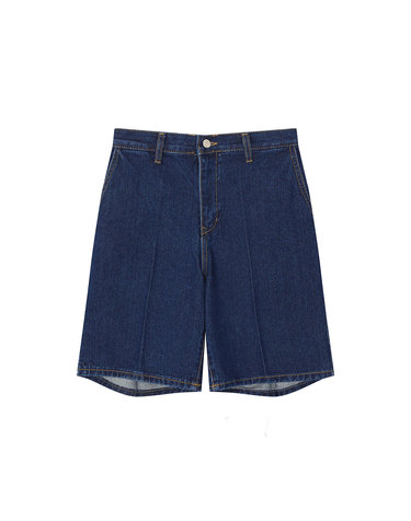 bermuda half denim pants- U1F26DSL130