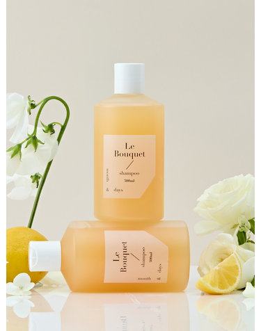 [1+1] 먼스앤데이즈 퍼퓸케어 샴푸 르 부케 플로럴향 300ml 2개