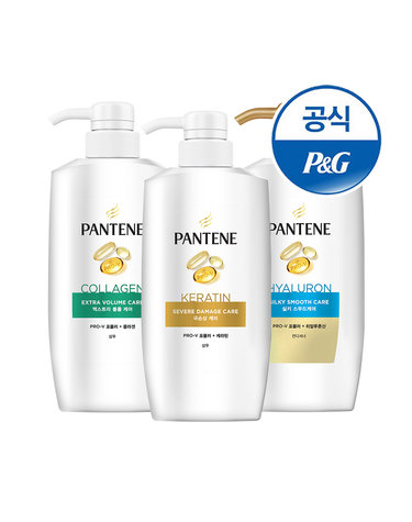 팬틴 샴푸/린스 750ml 3개