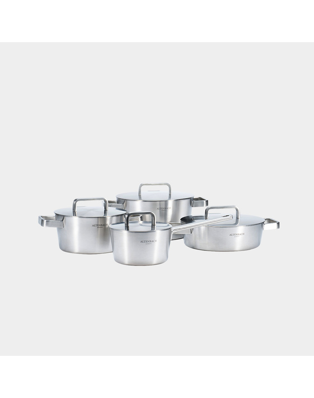 알텐바흐 알텐바흐 아트리움 편수냄비 스텐 인덕션 편수 냄비 16cm 착용컷