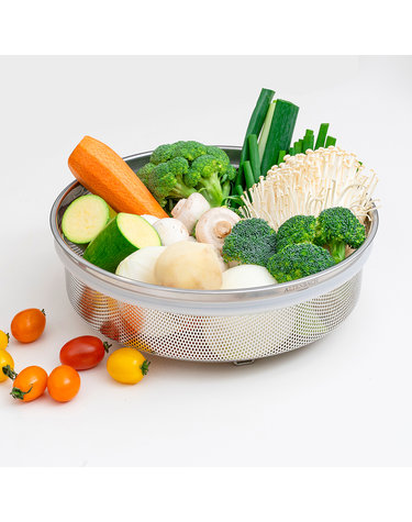 알텐바흐 뽀큐트 찜기 스텐 만두 이유식 야채찜기 멀티 하이브리드 스티머 28cm