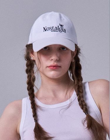 Nostalgia Ball Cap_WHITE