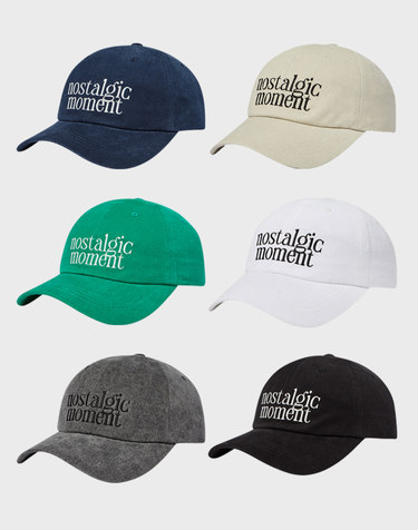 Nostalgic Moment Ball Cap (6Colors)