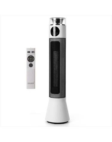 [한경희] 무드등 초저소음 그래핀 PTC 타워형 리모컨 온풍기 / HAAN-P10000