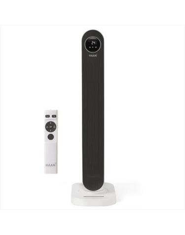 [한경희] 초저소음 스마트 PTC 타워형 리모컨 온풍기 전기히터 (블랙) / HAAN-P7000a