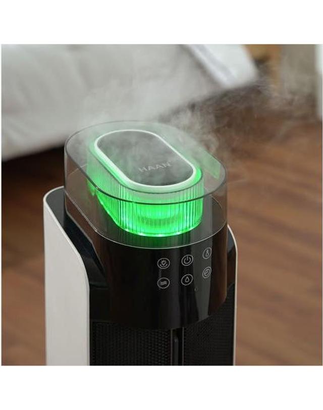 한경희생활과학 [한경희] 초저소음 그래핀 PTC 무드등 리모컨형 가습 온풍기 / HAAN-P12000 착용컷
