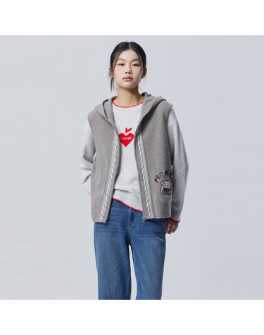 인타샤 강아지 후드 니트 베스트_BAKVF1611BG