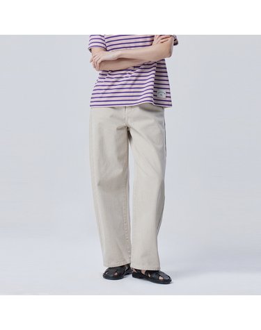 인밴딩 배럴핏 데님 팬츠_BADP32641BG