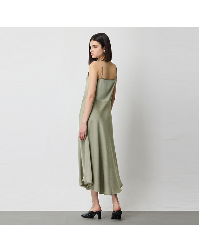 시슬리 시트린 레이스 패치 슬립 원피스_SAOP02511KA 착용컷