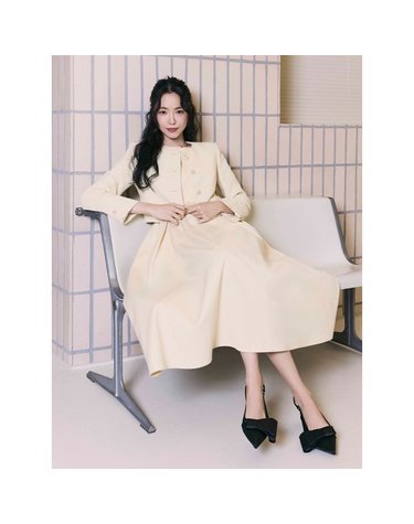 [갤러리아] 하트넥 플리츠 원피스 +재킷 세트(GR2A0OP271)