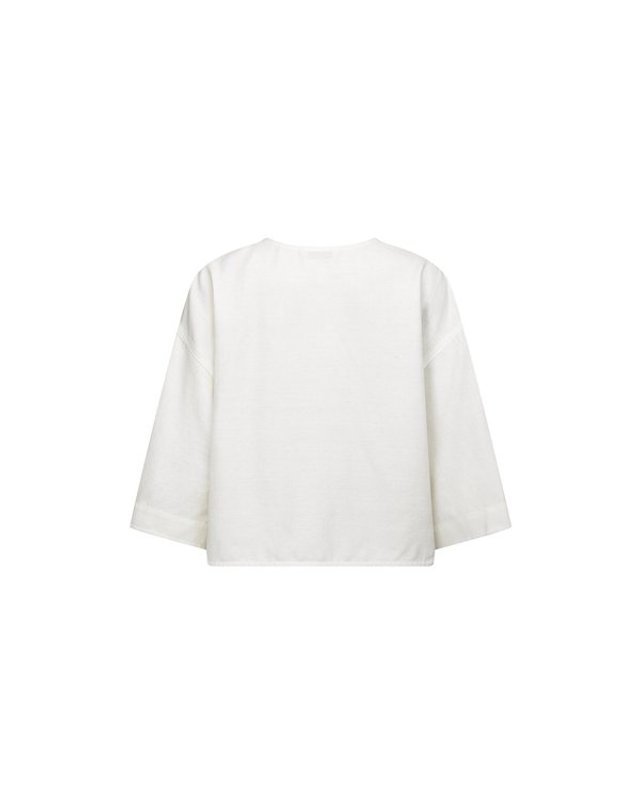 제이제이지고트 JJ JIGOTT [갤러리아] [26S/S]오버핏 라이트 칼라리스 라펠 재킷(GS5A0JKJ41) 착용컷