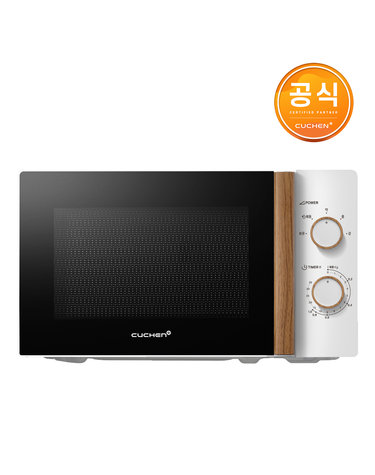[쿠첸] 클래식 레트로 전자레인지 다이얼식 20L COV-N201W