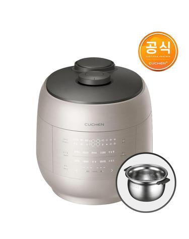 [쿠첸] 그레인 올스테인리스 IH전기압력밥솥 10인용 (샌드베이지) CRT-UPDS1070SB