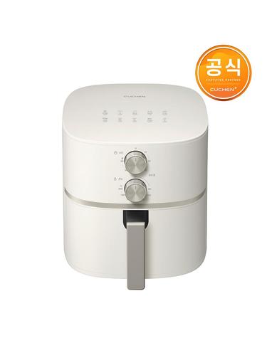 [쿠첸] 가정용 바스켓 에어프라이어 5L 아이보리 COV-D050I