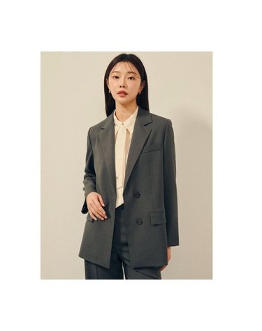 [갤러리아] 포멀 벨티드 싱글 투버튼 재킷(GPBM0JK921)*