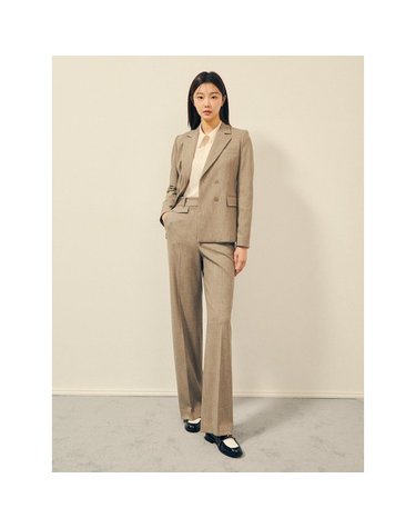 [갤러리아] 하이 웨이스트 일자핏 팬츠(GPAA0SL121)@