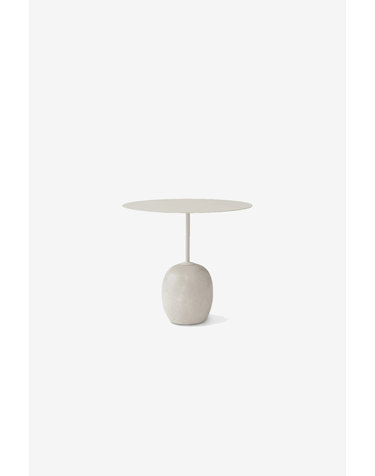 라토 사이드테이블 LATO LN9(Oval) /Ivory White