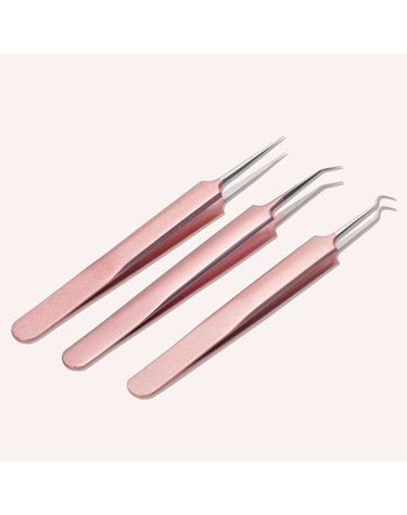 인그로운 헤어 제거 핀셋 족집게 피지 뽑기 제거 쪽집게 일자 L 코 블랙헤드 잡티 바늘 속눈썹 다용도 미용
