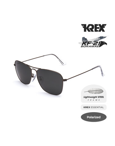KREX KF21 편광 보잉 선글라스 18g 초경량 국산 운전 낚시 골프 UV차단 3 size