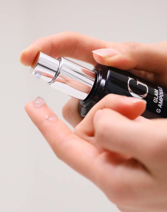 메사블루 메사블루 글램 지 앰플 50ml 착용컷