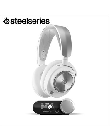 [스틸시리즈] 무선게이밍 헤드셋 / Arctis Nova Pro Wireless White