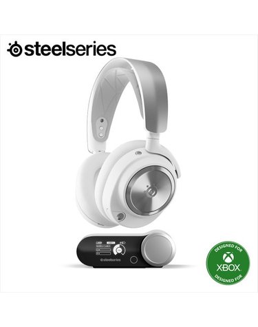 [스틸시리즈] 무선게이밍 헤드셋 / Arctis Nova Pro Wireless X White