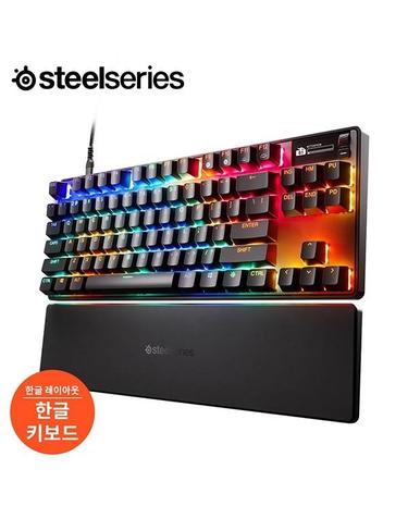 [스틸시리즈]  유선 기계식 게이밍 키보드 / Apex Pro TKL Gen 3 KR