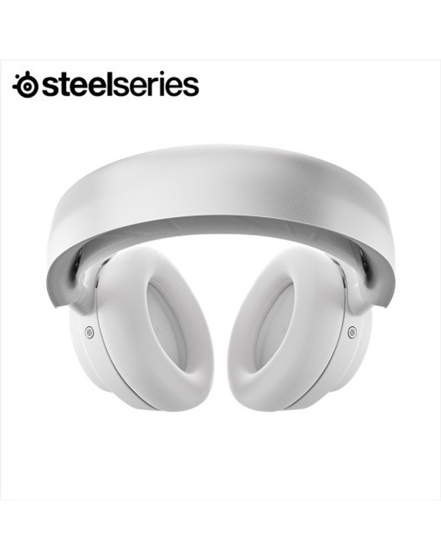 스틸시리즈 [스틸시리즈] 무선게이밍 헤드셋 / Arctis Nova Pro Wireless X White 착용컷