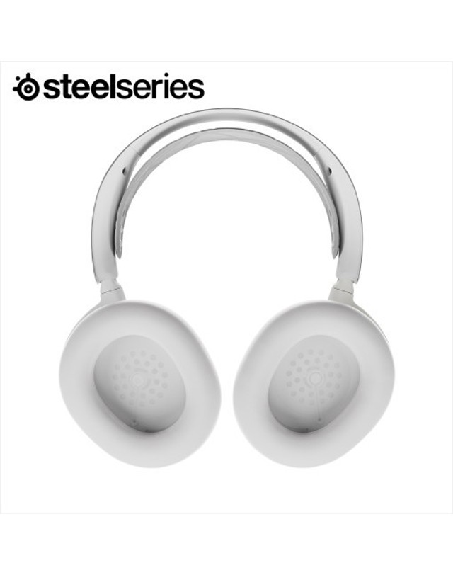 스틸시리즈 [스틸시리즈] 무선게이밍 헤드셋 / Arctis Nova Pro Wireless X White 착용컷