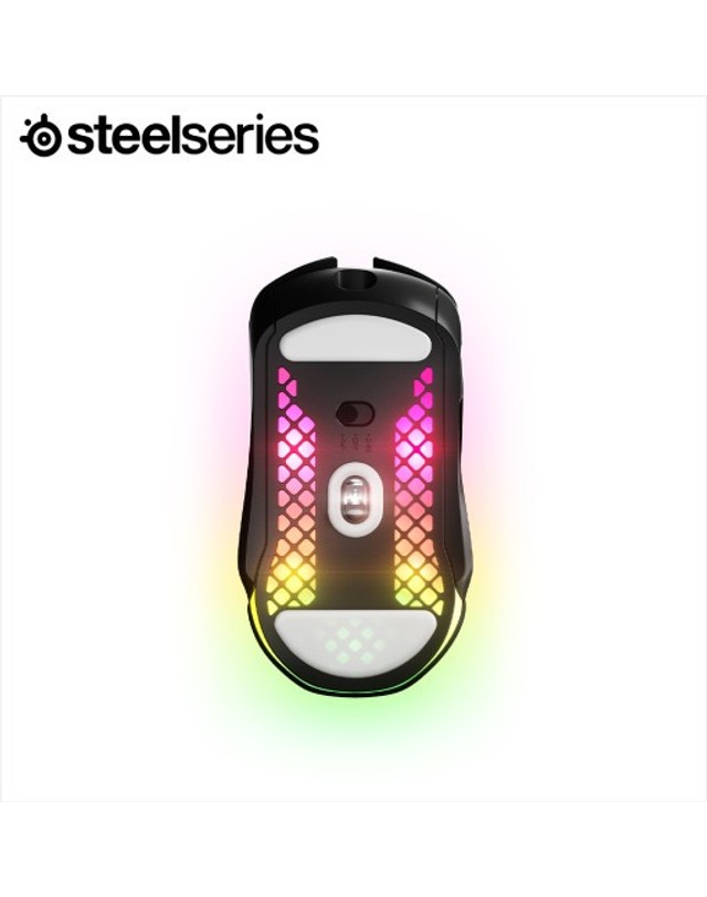 스틸시리즈 [스틸시리즈] 무선 게이밍 마우스 / Aerox 5 Wireless 착용컷