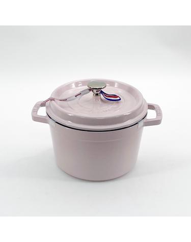 [스타우브] B품 원형 꼬꼬떼 톨 20cm 소르베로즈(핑크)