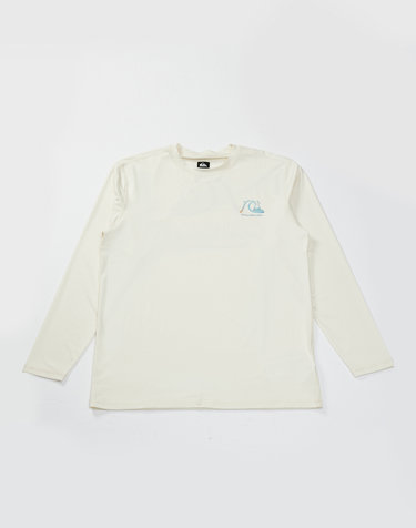퀵실버 UPF 50+ 헤리티지 긴팔 래쉬가드 (QF21RS040OWH)