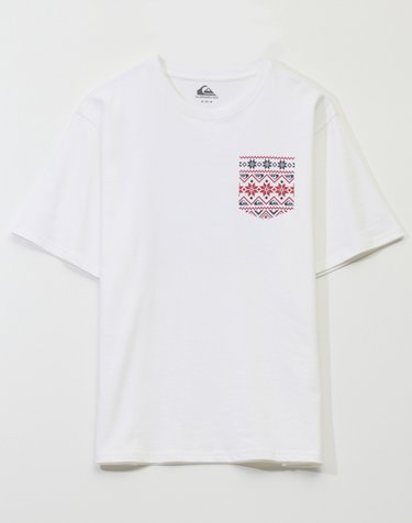 퀵실버 QUIKSILVER PATTERN 반팔티 (QF31ST062WHT)