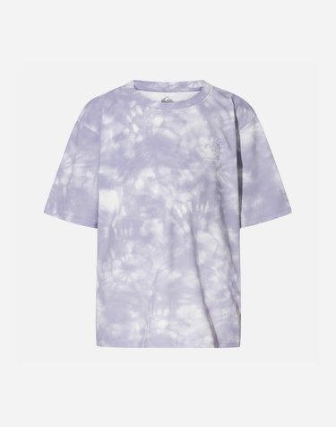 퀵실버 YOUTH TIE DYE 프린트 반팔 티셔츠 (KG21BR522PUR)