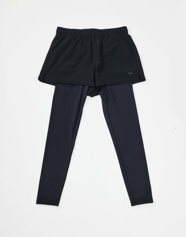 록시 주니어 투게더 서핑 걸 레이어드 워터 레깅스 (TF21RK093BLK)
