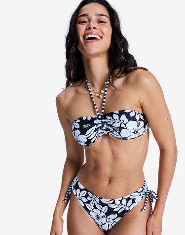 록시 SUMMER SURF BANDEAU 트로피칼 비키니 상의 (RG21BE017XKK)