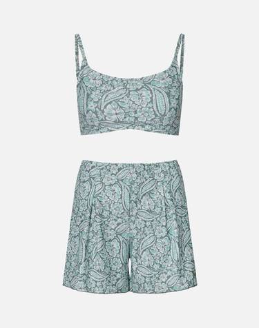 록시 REEF NOTE SWIMWEAR 비키니 세트 (RG21BK804OLV)