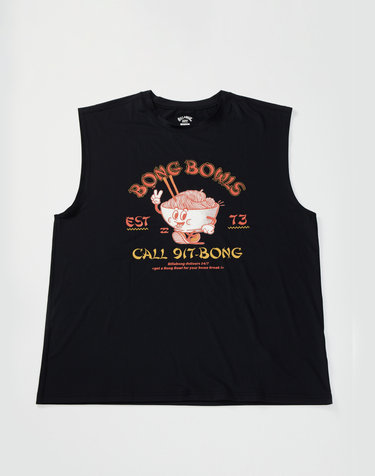 빌라봉 GOURMET MUSCLE 슬리브리스 래쉬가드 (AF11RE081BLK)
