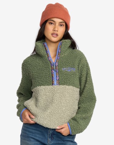빌라봉 여성 HORIZON MOCK NECK 플리스 (WF31FH019GPL)