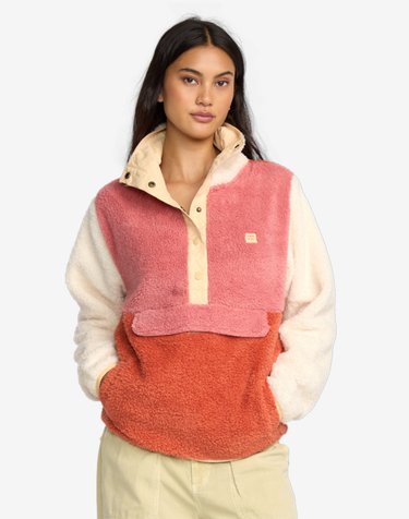빌라봉 여성 SWITCHBACK PULLOVER 플리스 (WF31FH018MMQ)