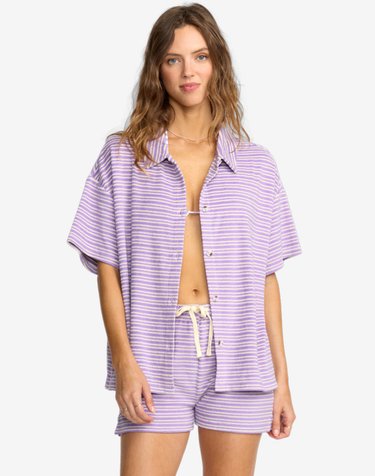 빌라봉 여성 JOSIE STRIPE 반팔티 (WF31SH026PKK)