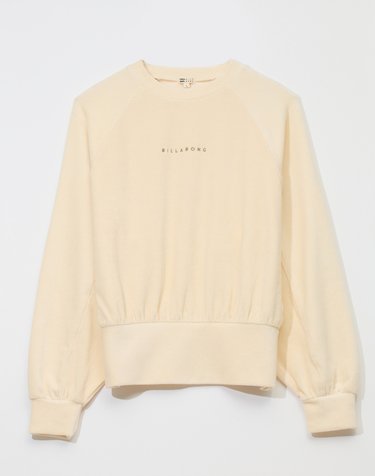 빌라봉 여성 KNIT VELOURS × RIB 맨투맨 (WF31LT075WCP)