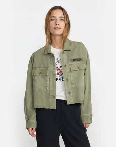 루카 여성 RESERVE LS 오버셔츠 (VG31JK108OLV)