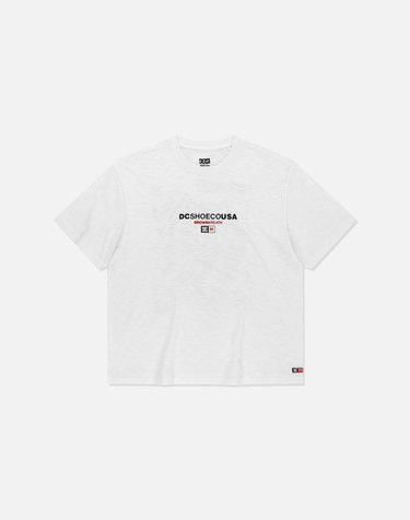 DC X BROWNBREATH SYMBOL TEE (DG21ST902WHI)