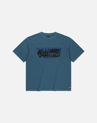 DC X BROWNBREATH CHUNKY PIGMENT TEE (DG21ST901BLU)